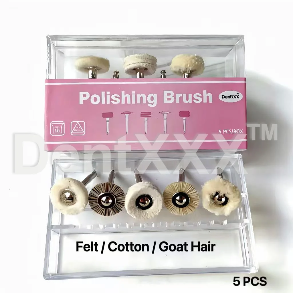 

5PCS （B5G2）Polishing Brush Wheels Set High Density Heat Dissipation Efficient Polishing Tools