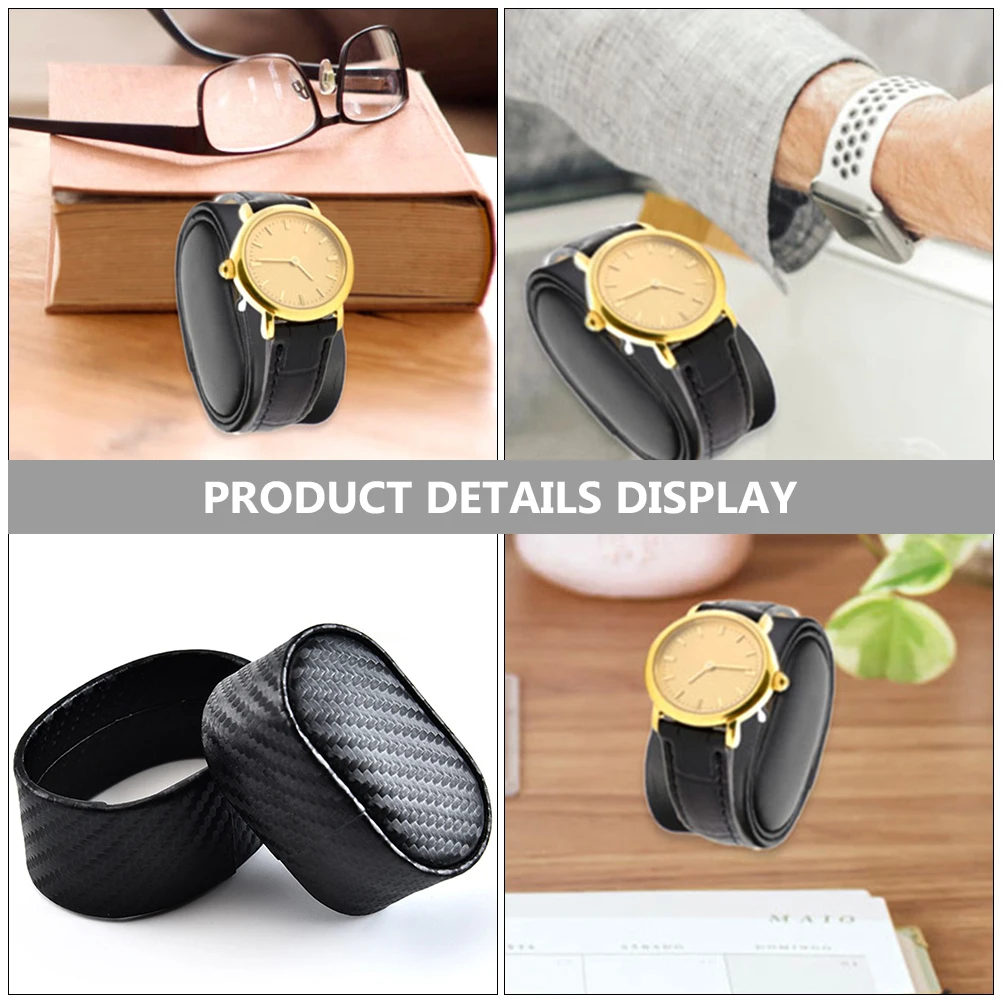 

3 Pcs Small Watch Cushion Pillows Holders Case Jewelry Bracelet Display Sponge Travel