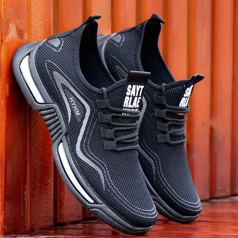 Men's shoes, new summer breathable mesh casual shoes, odor resistant soft sole, versatile sports shoes, trendy shoes for men2024