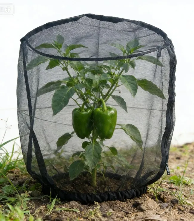 Reusable Plant Protective Cover With Stand For Dust And Bird Control, Breathable Polyester Shield, For Outdoor Protection