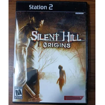 PS2 Silent Hill Origins Unlock Console Station 2 Retro Optical Drive Video Game Machine Parts with Manual Copy Disc Game