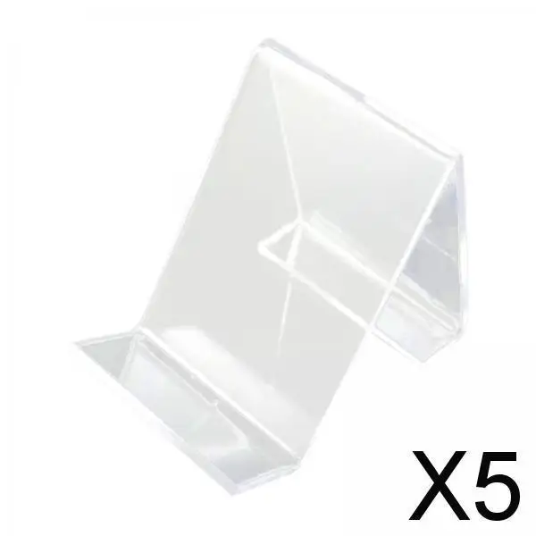 5X Lighter Phone Acrylic Display Rack Solid Displaying Unique Collections