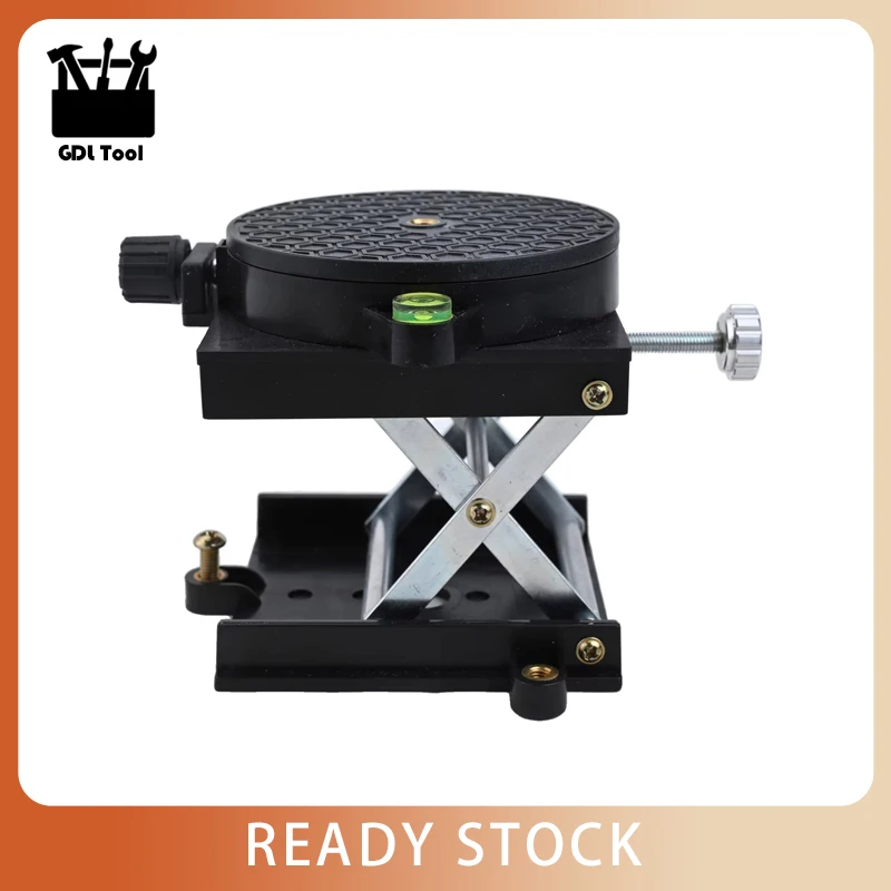 Laser Level Bracket Lab Lift Platform Universal Laser Level 90mm Adjustable Lift Stand rotatable 90*90MM