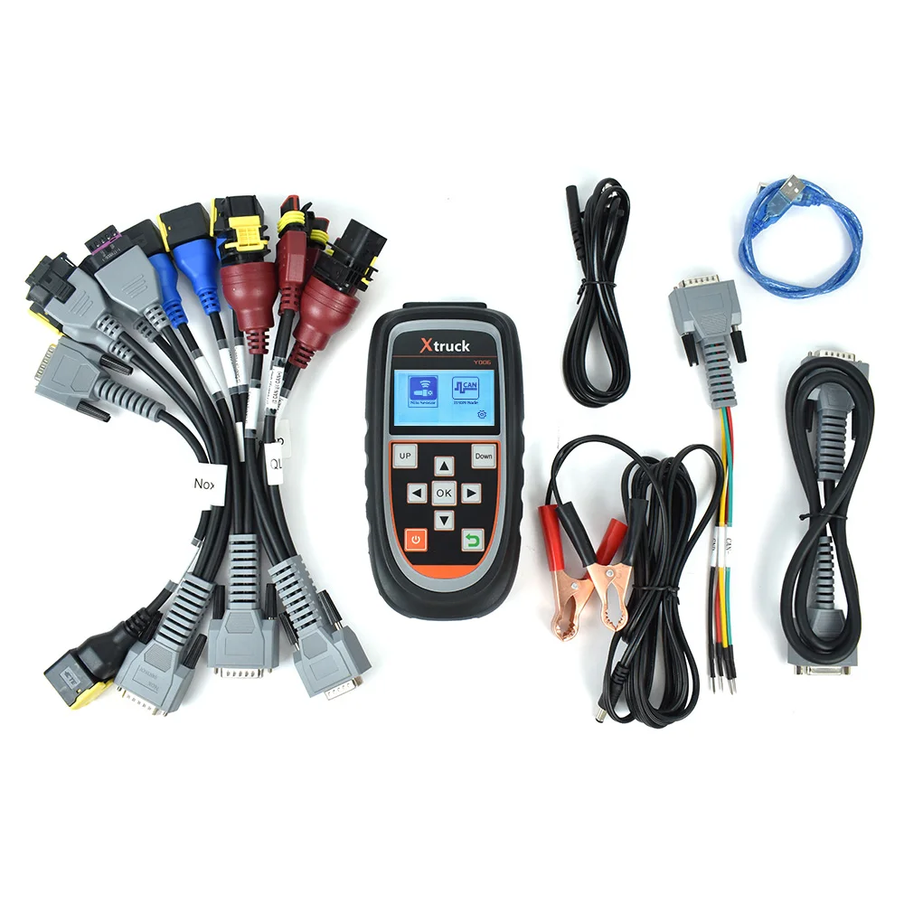 

for X truck Y006 EURO 6 CAN J1939 Sensor Tester New upgrade Truck Nitrogen Detector Test NOx PM Urea Level Exhaust Temperature