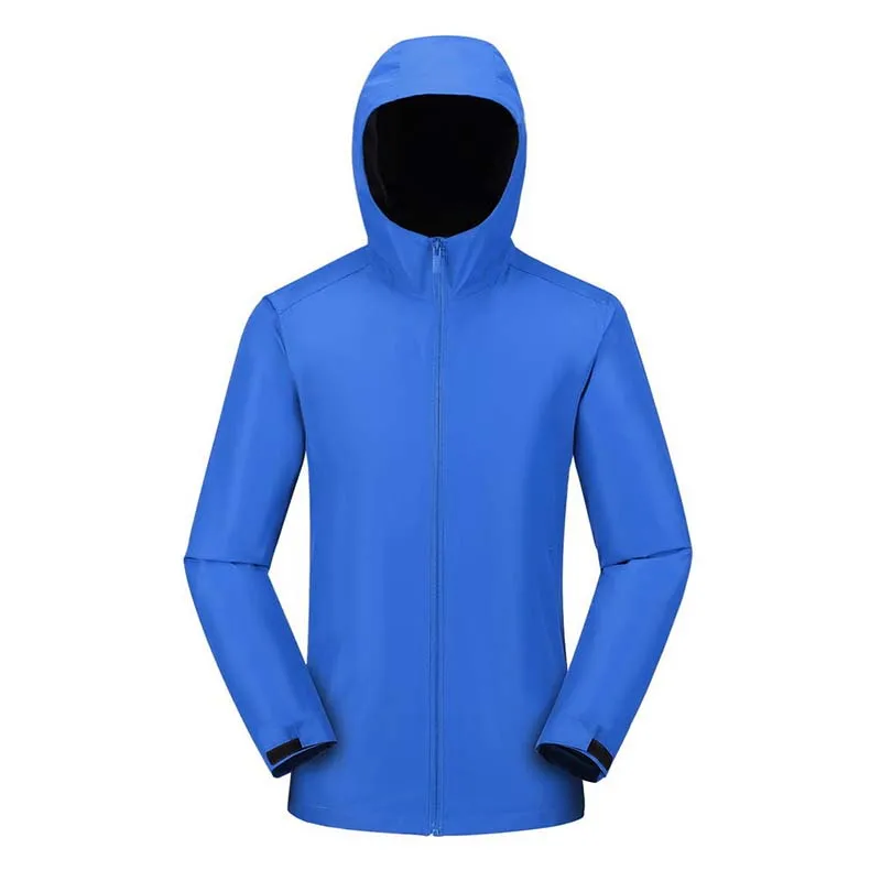 Men's Winter Jacket with Hood, Windproof, Waterproof and Scratch-Proof Jacket, Cycling Sports Custom Logo Text Picture Clothing