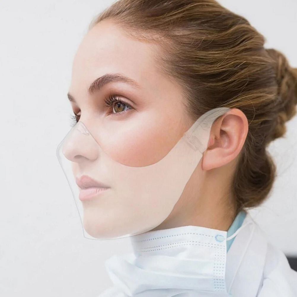 

2 pcs Face Cover Durable Reusable Mask Simple Health Care Lightweight Compact Design Practical Safety