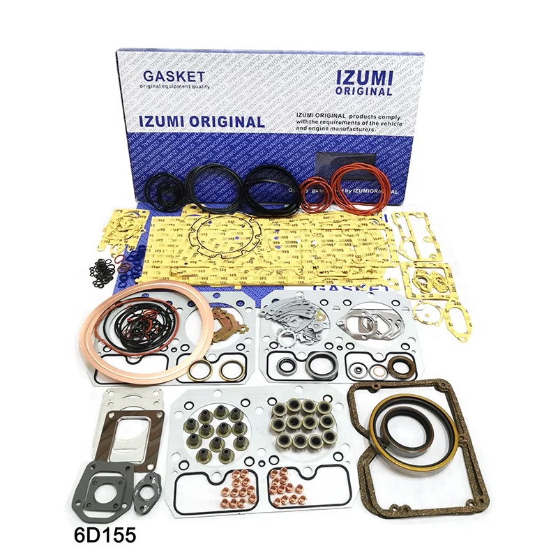 IZUMI Genuine 6128-K1-9901 6128-K2-9901 6D155 Komatsu Parts Full Gasket Kit