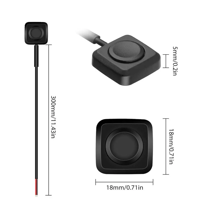 【RECOMENDAR】30 Buah Saklar Rocker, Saklar Tombol Tekan Sesaat, Tombol Klakson On/Off yang Dipasang di Permukaan untuk Kontrol Industri 12V/24V