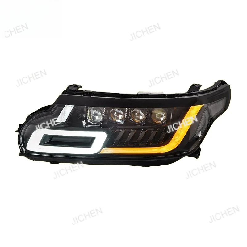 JC لاند رينج روفر سبورت L494 2014 2017 ملحقات ترقية LED المصباح الديناميكي بدوره إشارة العارض 4 عدسة #3