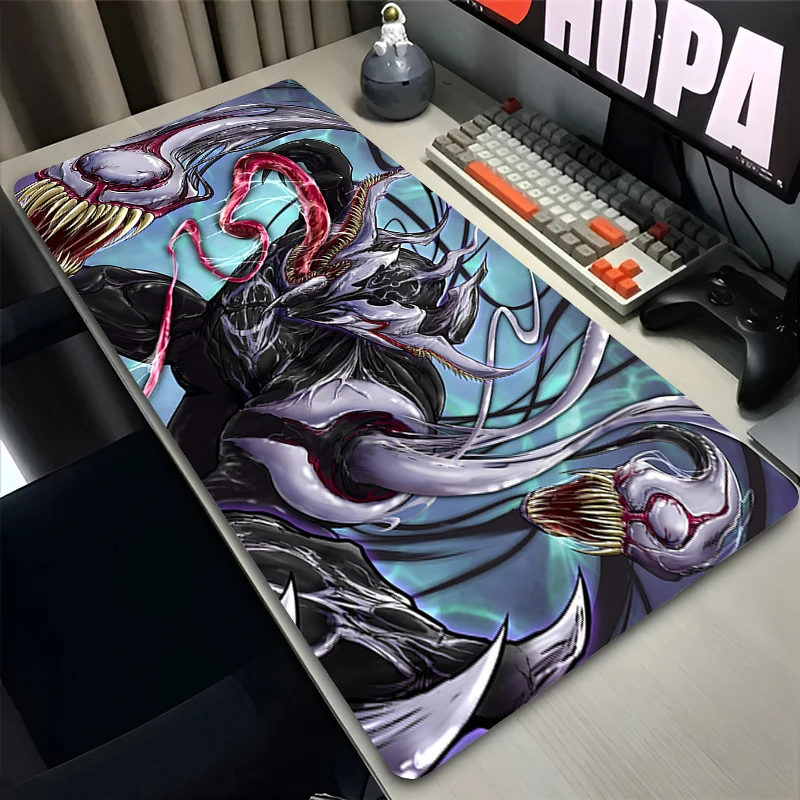 XXL Mouse Pad V-Venoms Gaming Accessories Gabinete Gamer Keyboard Desk Mat Non-Slip Laptop Notebook Office Mousepad Mouse Mats