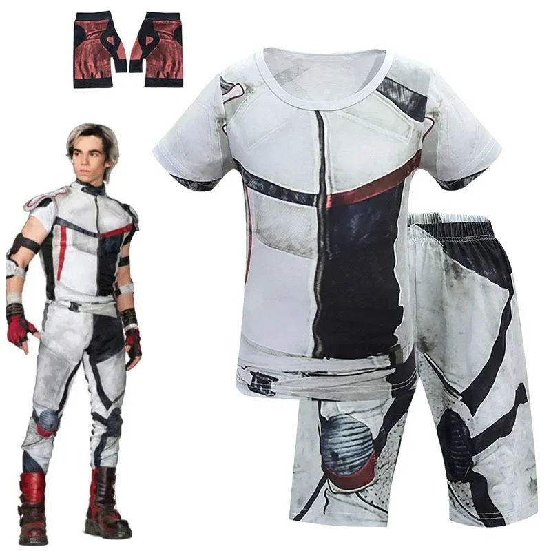 زي هالوين للأطفال ، زي تأثيري ، زينتاي ، مضحك ، حفلة ، 3d ، حللا ، تيشيرت وسراويل ، تصميم جديد