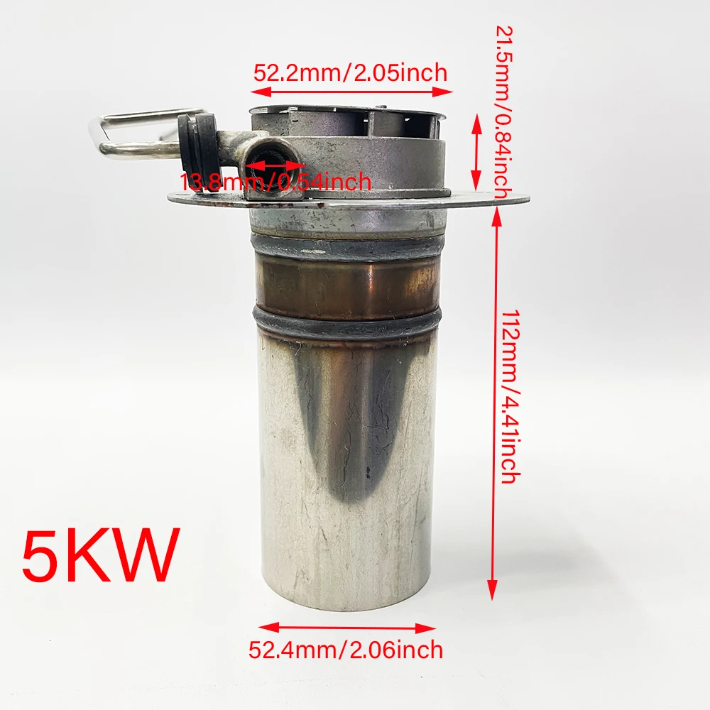 Stainless Steel Heat Exchanger Parking Heater Combustion Chamber Assembly for Diesel Water Heaters 2D 4D 44D