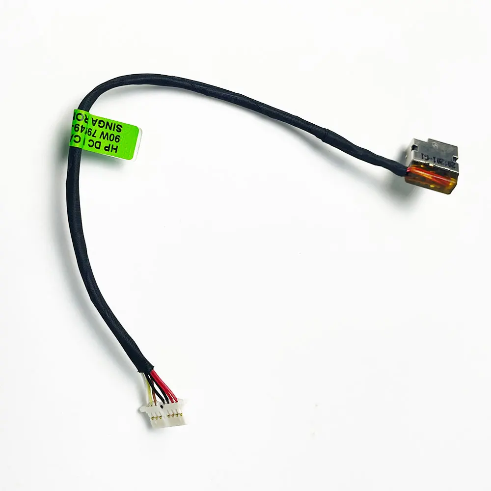 DC Power Jack with cable For HP 17-G 17-G121WM 17-G179NB 17-S 17-Q 17-BS 17M-BW TPN-C123 laptop DC-IN Flex Cable 799750-S23