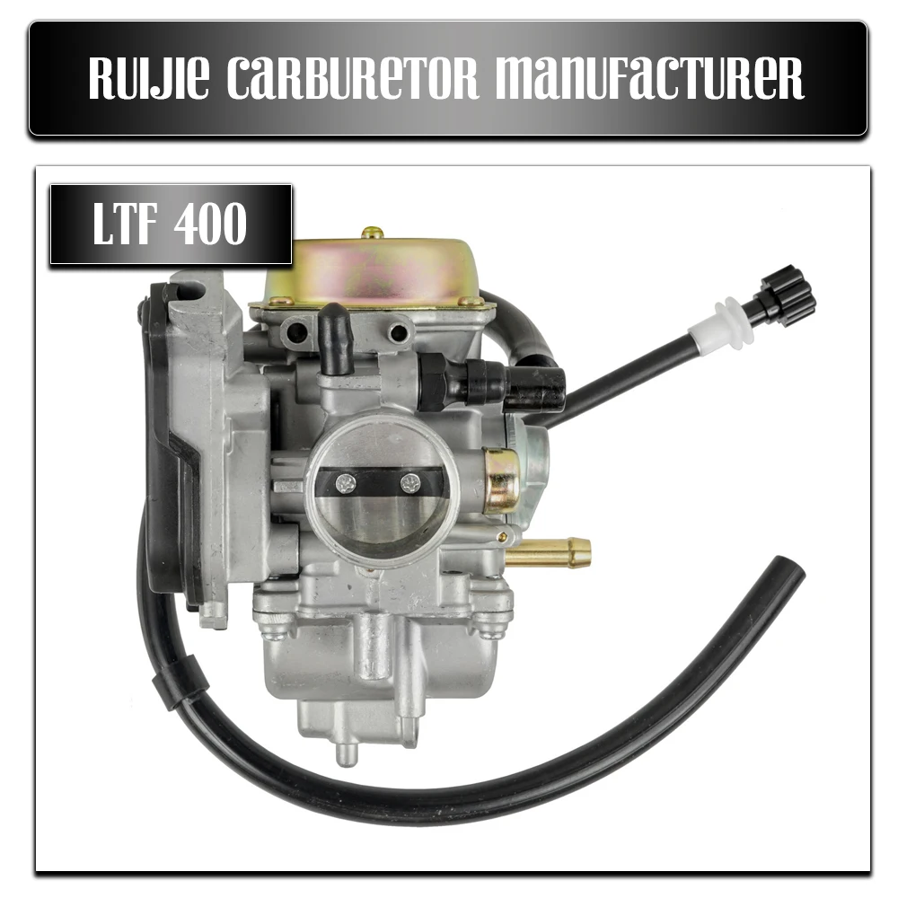 LTF400 Carburetor Assembly Motorcycle Carb Fit for Suzuki LTF400 LTF400F 2x4 4x4 Manual LT-A400 LT-A400FC ATV OEM Replace Part