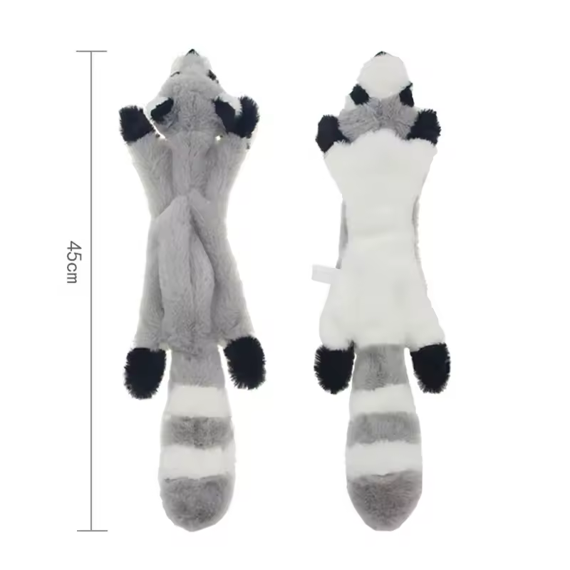 Funny Simulated Animal No Stuffing Dog Toy with Squeakers Durable Stuffingless Plush Squeaky Dog Chew Toy Crinkle Pet Squeak Toy - Image 15