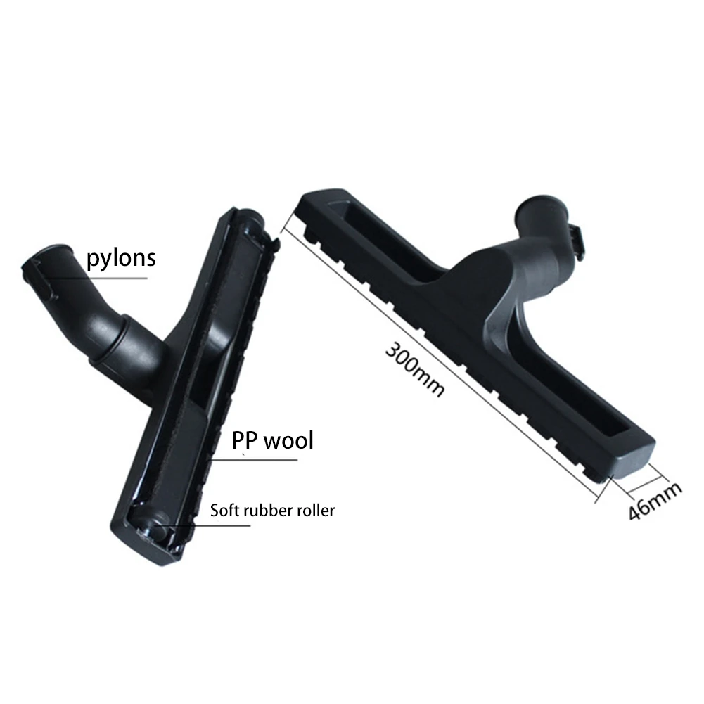 35mm ABS Dust Dirt Vacuum Cleaner Replacement Head Nozzle Suction Fit for Vacuum Articulating Floor Accessories Tool