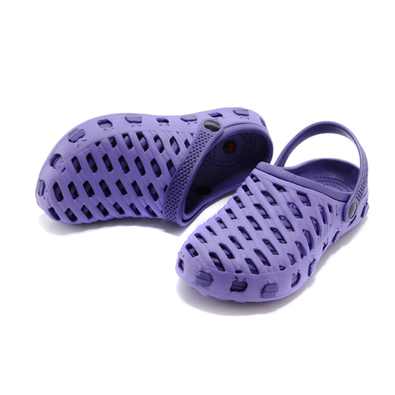 2024 Women's Slippers New Waterproof Summer Outdoor Beach Shoes Holey Shoes For Women Sandals Wrapped Anti-slip Women Slippers