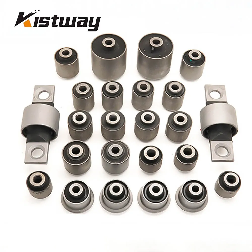 

24PCS Front Rear Control Arm Bushing Kit For Ford Fusion 06-12 Mazda 6 B50 X80 03-08 MERCURY MILAN 06-11 LINCOLN ZEPHYR MKZ 06-1