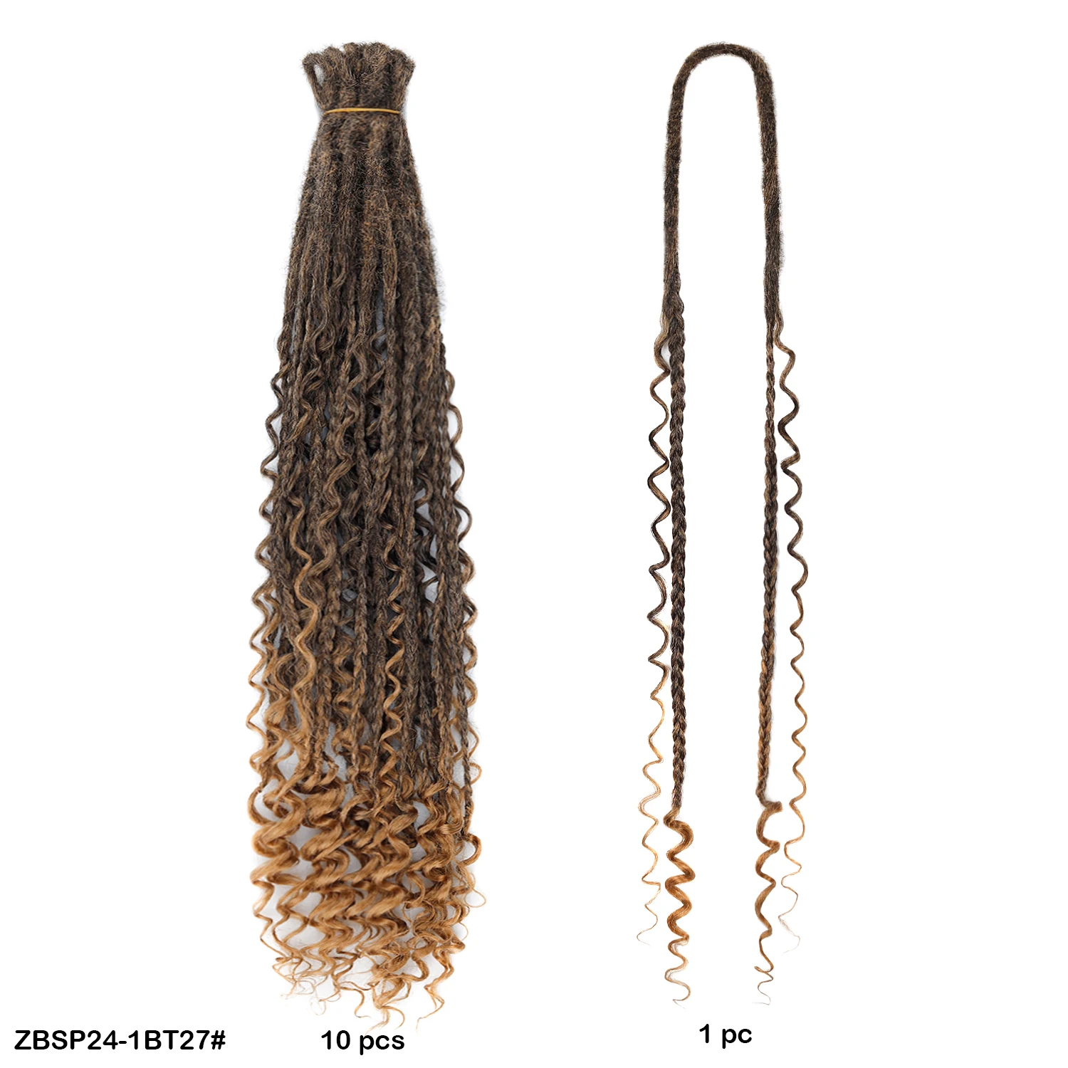 Crochet Box Braids 24 Inch Afro Goddess Hair Extensions
