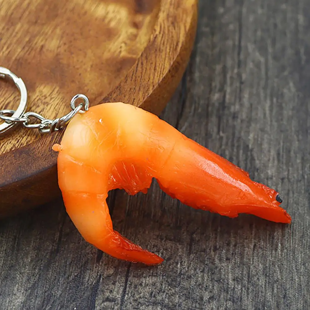 Phone Pendant Toy Cartoon Key Ring Gift Mini  Cute Fashionable Chicken Wings Fast Food Key Chain