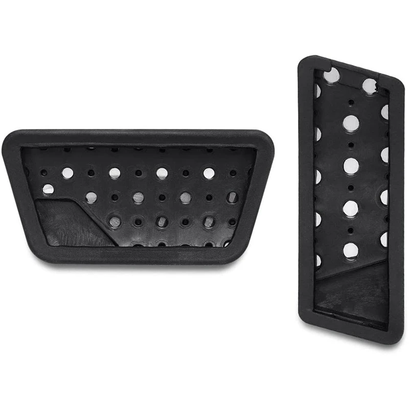 Gas And Brake Pedal Cover Set Foot Pedal Anti-Slip For 2007-2017 Jeep Wrangler JK JKU Models, 2 Pcs