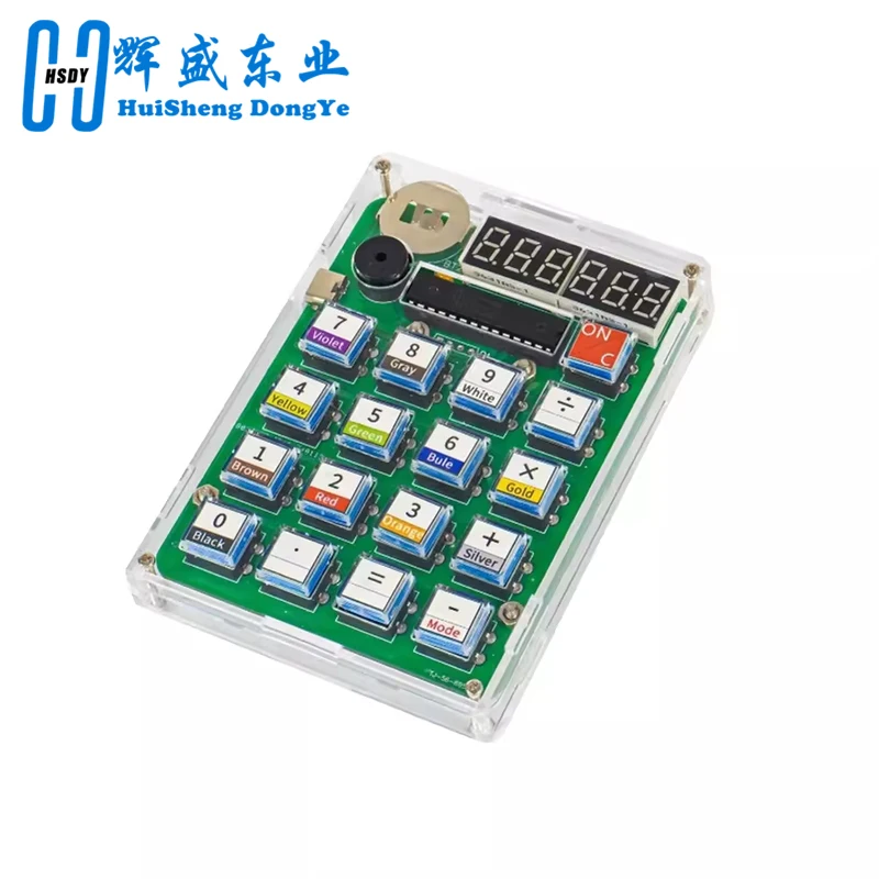 Diy Digital Tube Display Calculator Electronic Kit Kit Soldering Practice Loose Parts Welding Teaching Resources