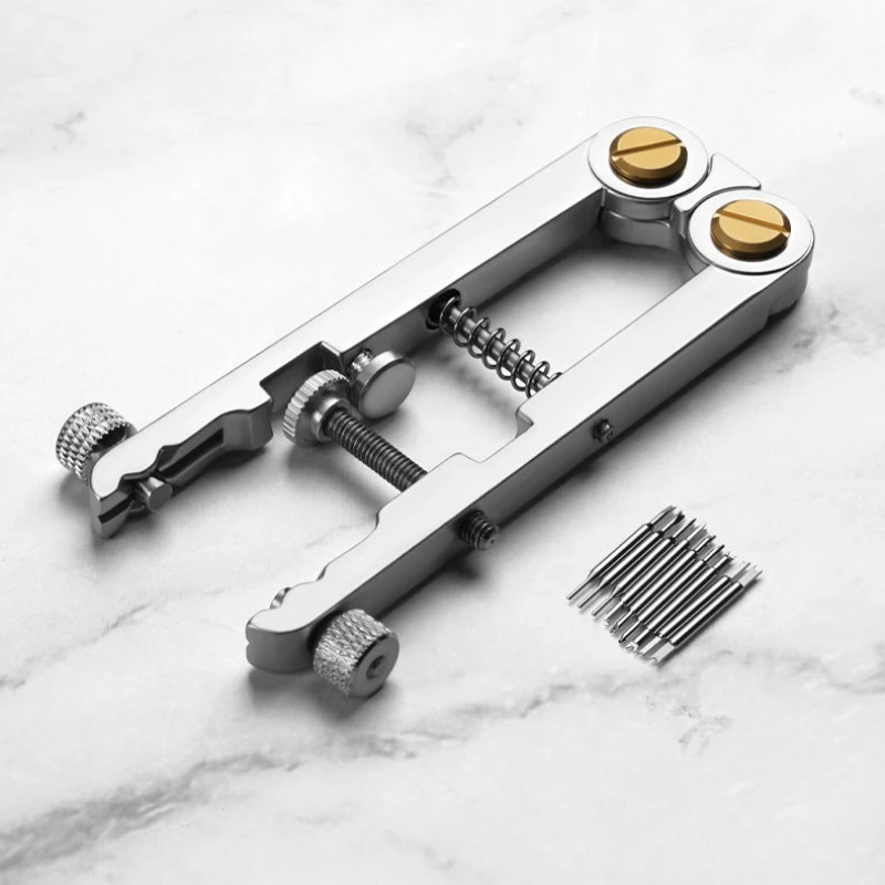 Watch repair tool, unloading metal, changing strap, ear pliers U-shaped watch universal tape remover