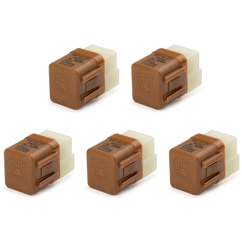 ABSE-5 Pc Auto Relay 6-Pins 25230-7996A 252307996A For NISSAN INFINITI VEHICLES