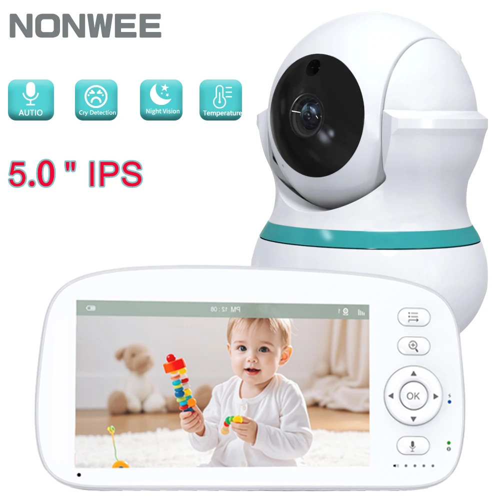 5" Hd Baby Monitor … - image