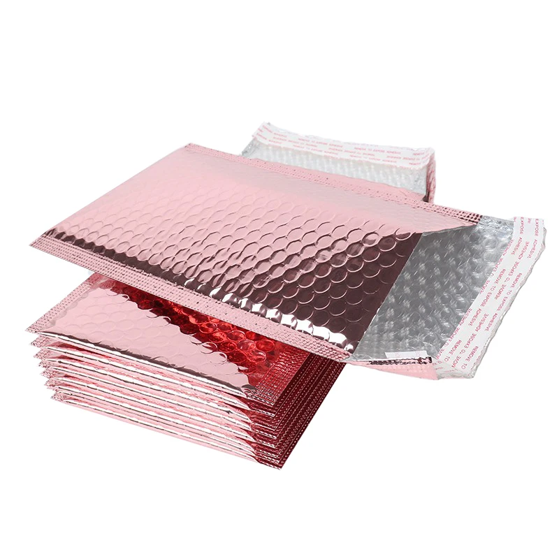 упаковочная сумка из розового золота