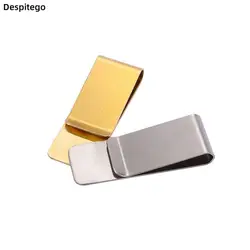 New Hot High Quality Slim Money Clip Credit Card Holder Wallet Stainless Steel