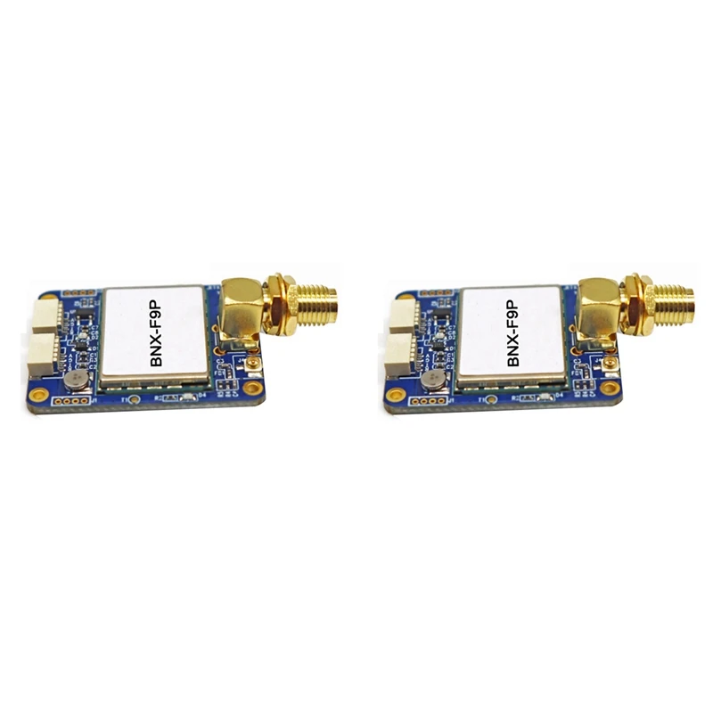 

2X BNX-F9P RTK GPS GNSS-модуль ZED-F9P Высокоточная плата для применения на сантиметровом уровне
