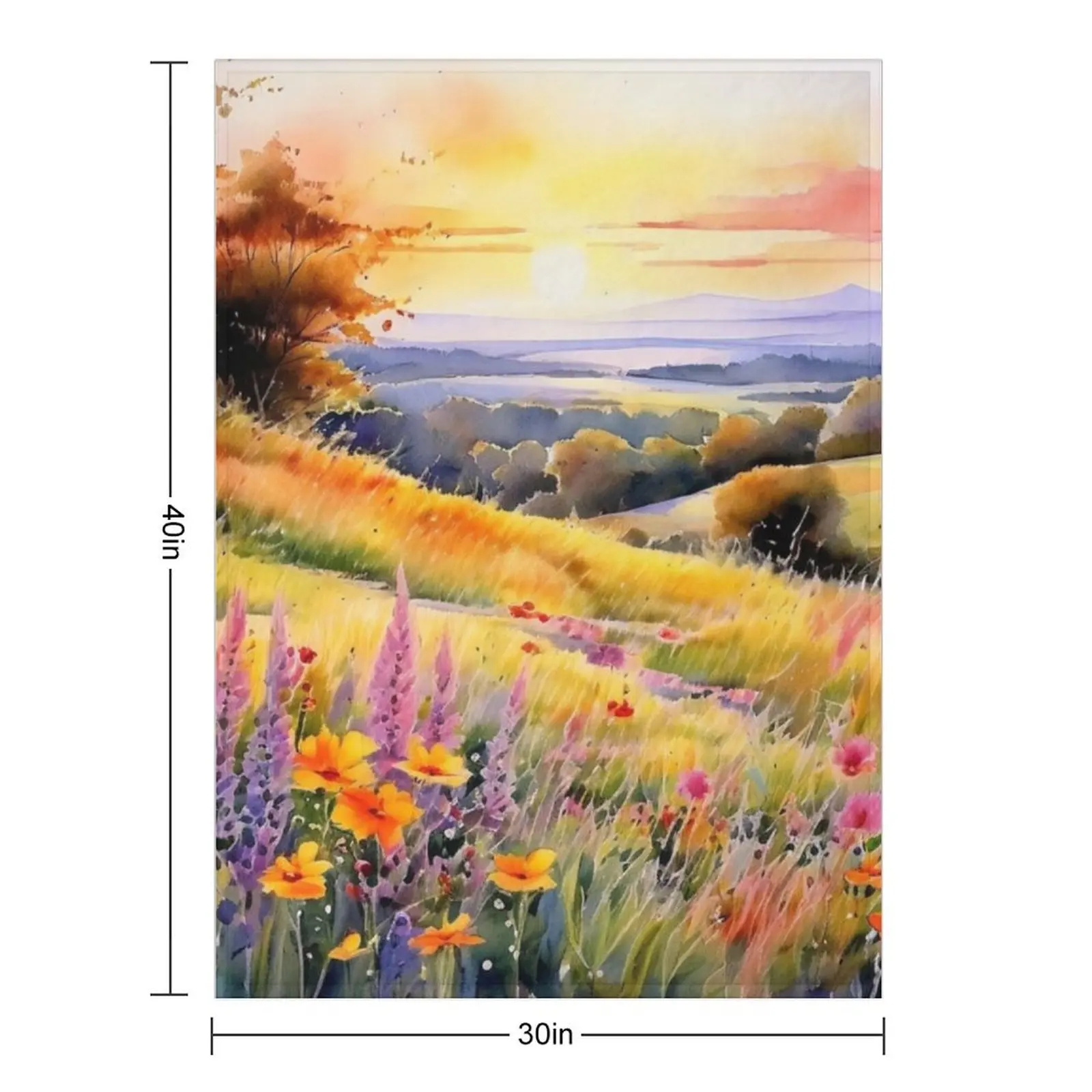 Vertr?umte Landscula رمي بطانية أنعم أسرة الشتاء نزهة البطانيات الفاخرة