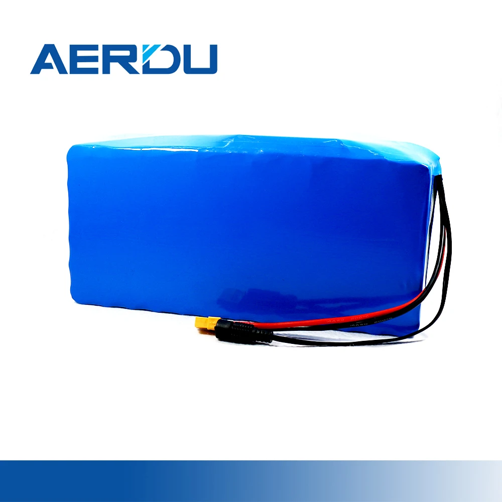 Imagem -04 - Aerdu 48v 21ah 13s6p 18650 Li-ion Bateria para 1500w Motor E-bike Scooter 40a Porta Comum Bms com Equilíbrio ue Eua Nenhum Imposto Ddp