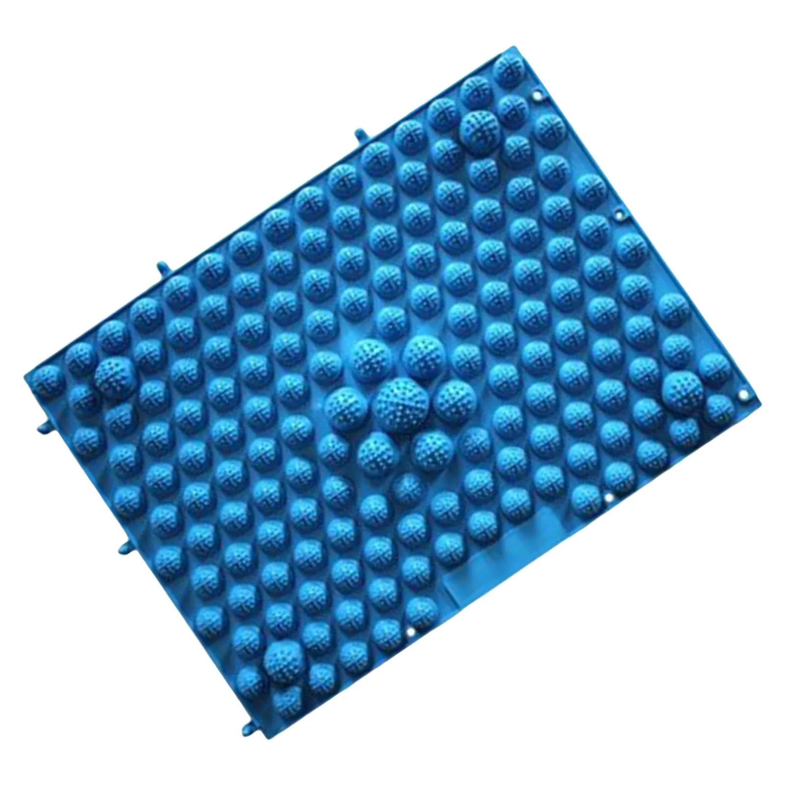 

Foot Massage Mat Blue High Elasticity Tpe Material Non-Slip Back Acupressure Reflexology Pad Relieve Fatigue Improve Blood