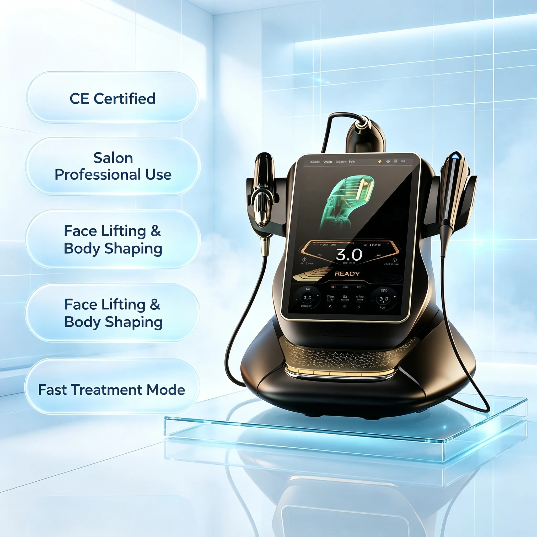Portable 25D 360 Max Rf Lift Facial Lift Body Lift Skin Firming Anti-aging Skin Rejuvenation Firming Machine Salon.
