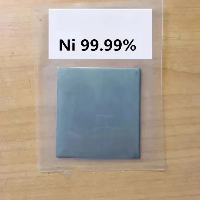 Customized High Purity Nickel Plate Sheet Block Circular Plate N4 N6 For Battery Research Laboratory