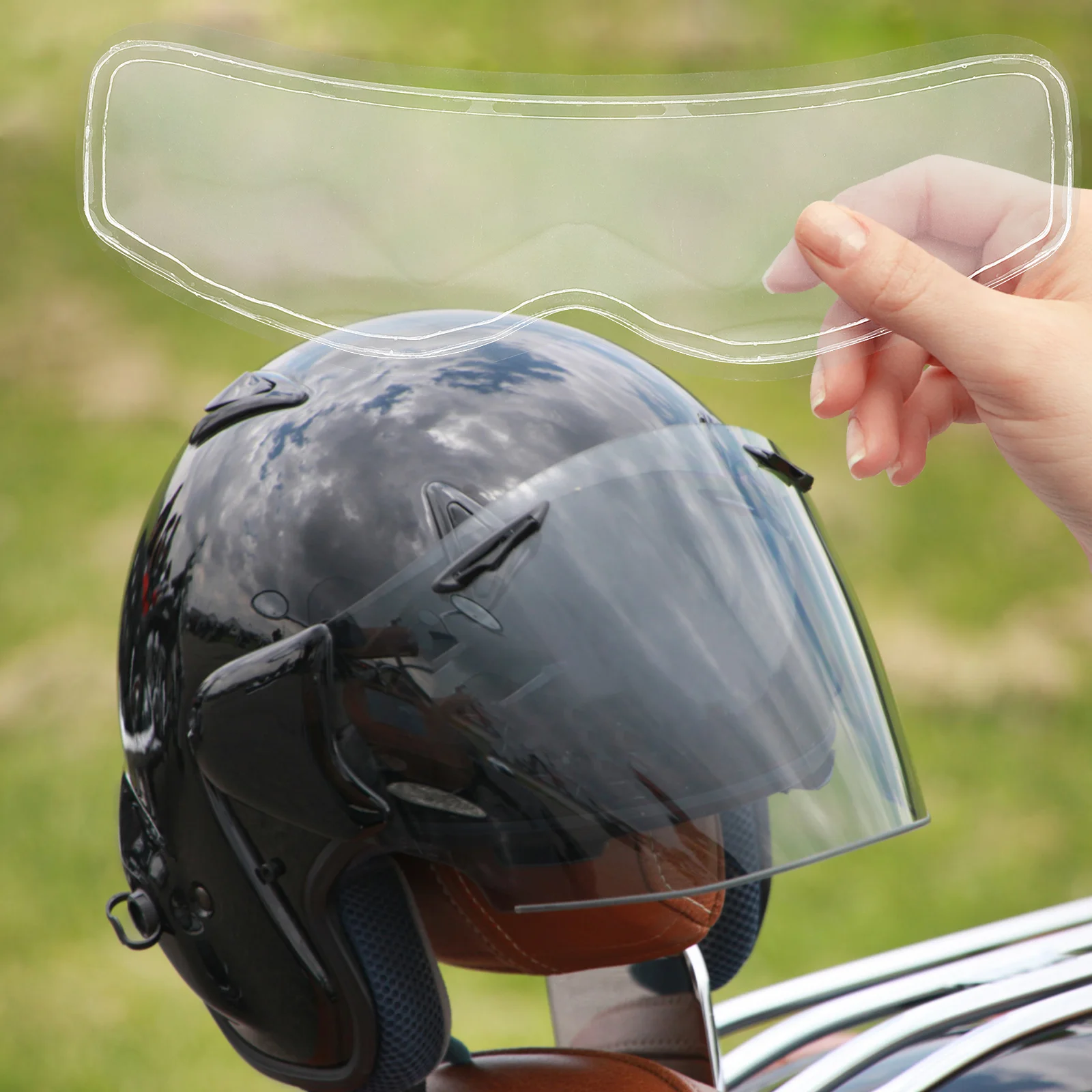 

Anti-fog Film Inserts Motorcycle Instrument Lens Screen Protective Electric Car Stickers Visor