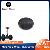 Original Wheel Hub Cover For Ninebot By Segway Mini PRO 2 S2 Self-Balancing Scooter Black White Wheel Hub Uniform Gloss Cover