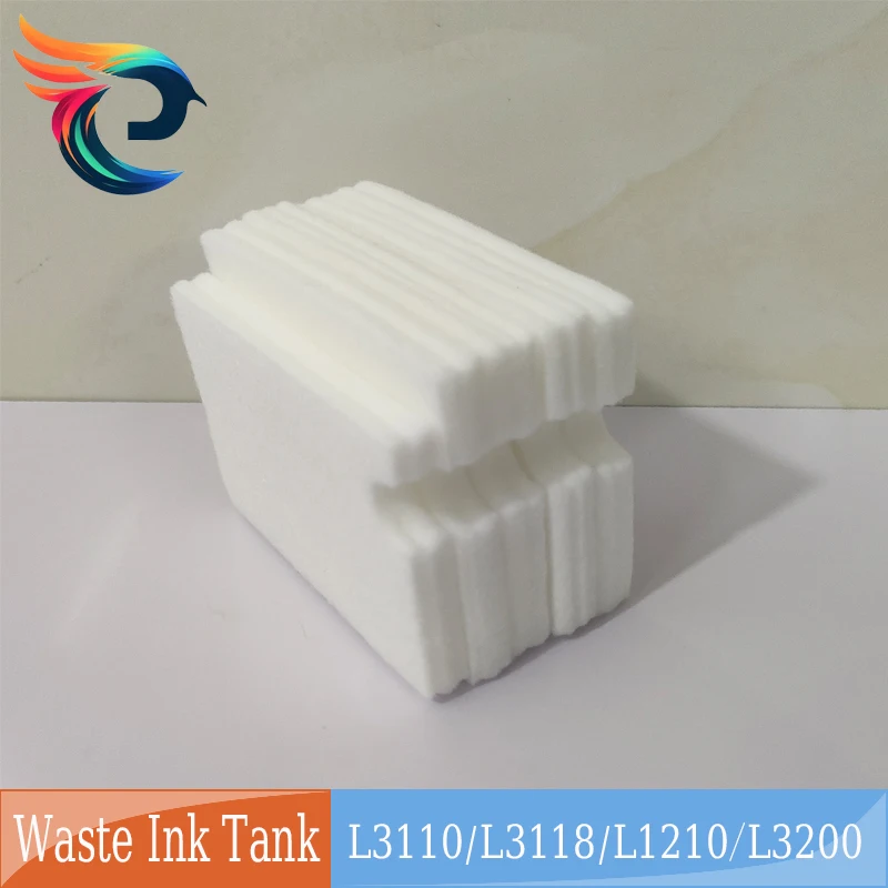 5X 1830528 1749772 Waste Ink Tank Pad Sponge Absorber for EPSON L3110 L3118 L1210 L3116 L1110 L3100 L3101 L3150 L3151 L3160