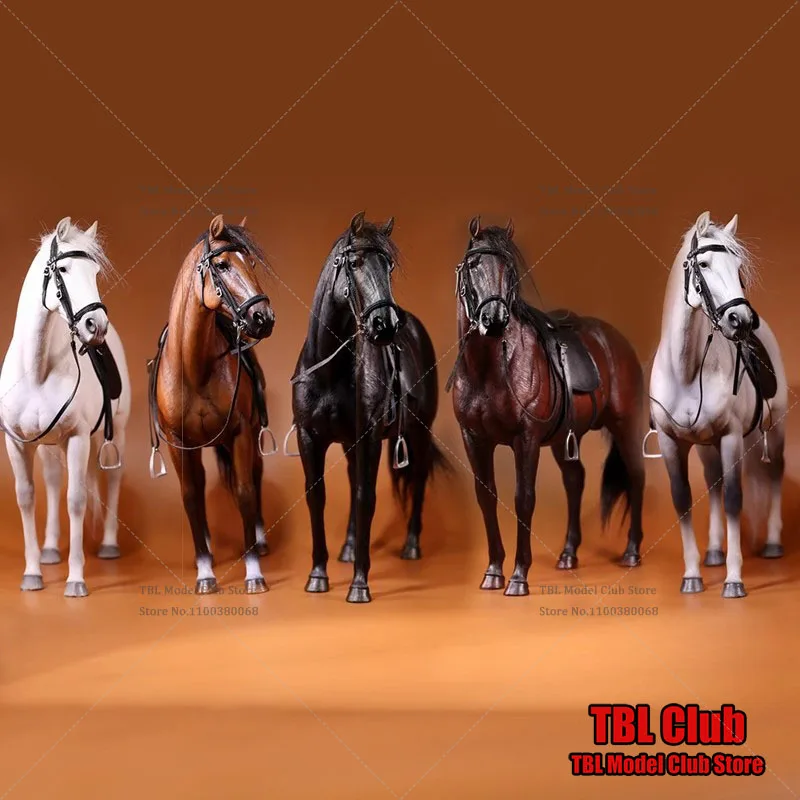 Mr.Z JXK001 1/6 аксессуары для солдатской сцены, имитация смолы, животное, высота 33 см, конь Warmblood с ремнем, подходит для 12-дюймовой экшн-фигурки