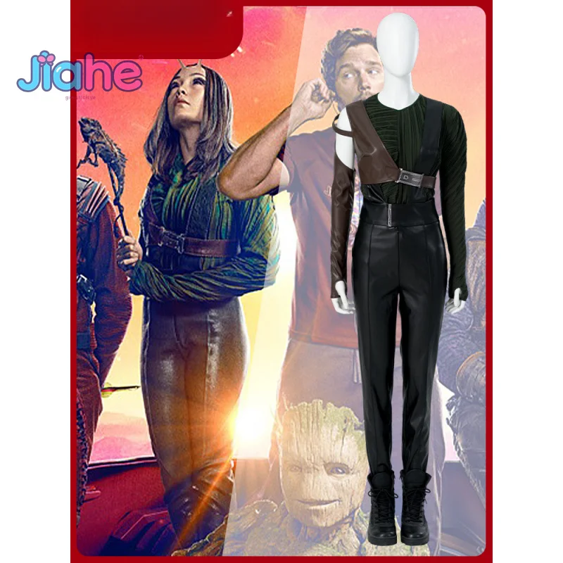Película Mantis Galaxy Cosplay Guardianes disfraz Halloween carnaval nuevos zapatos chaquetas accesorios uniforme hombres mujeres uniforme de fantasía