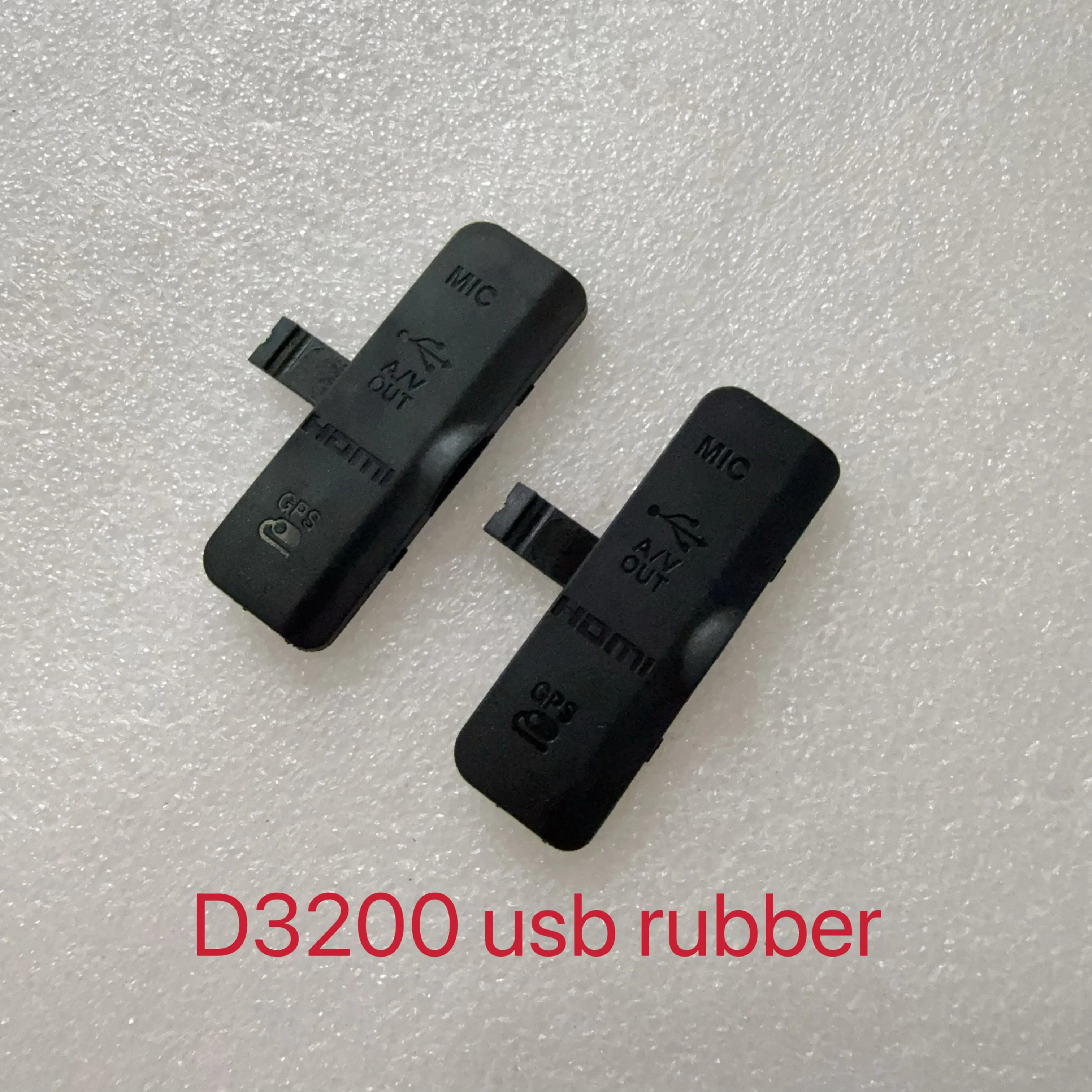 NEW For Nikon D3200 MIC / A/V OUT / HDMI / GPS USB Rubber Door Bottom Cover Camera Repair Part