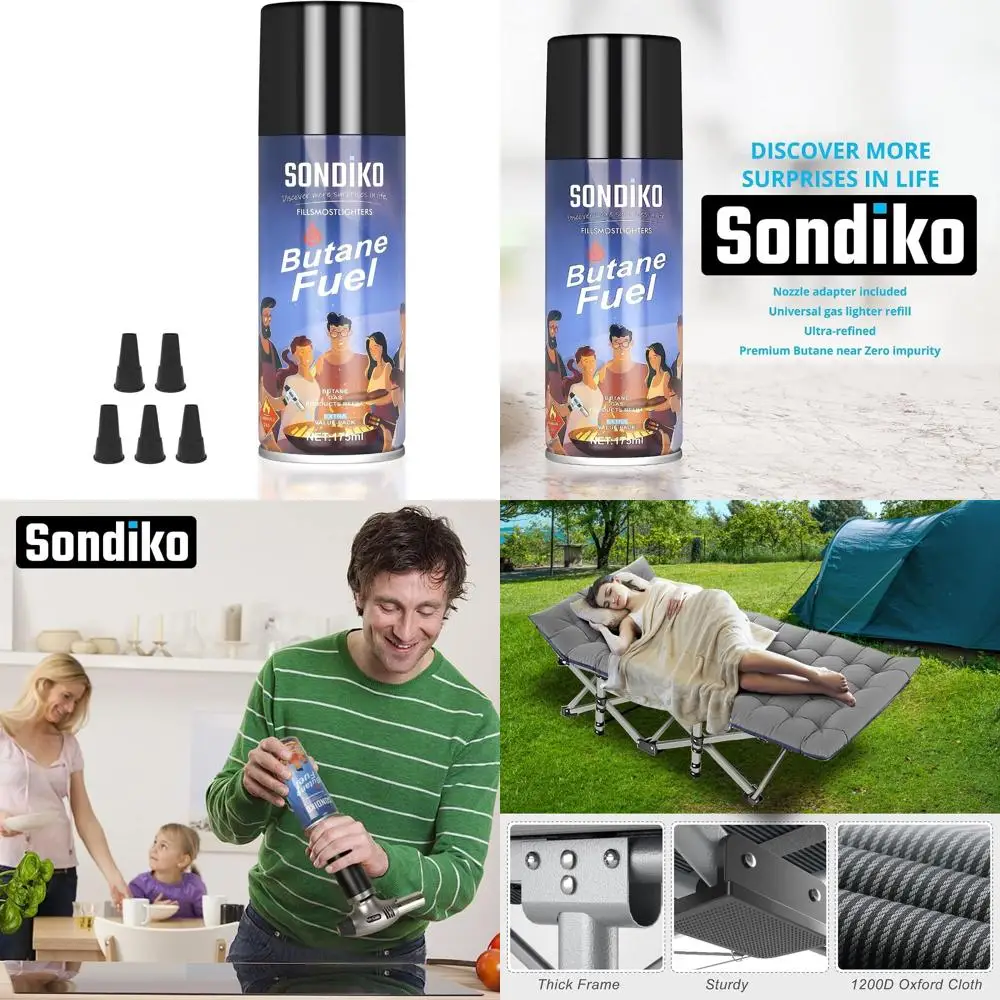 

Butane Refill 175ml - Fuel for Torch Lighters and Butane Torches