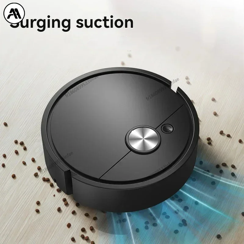 Robot aspirador modelo 2026 – Máquina de limpieza doméstica automática 5 en 1 con carga USB, aspiradora inteligente y función de fregado