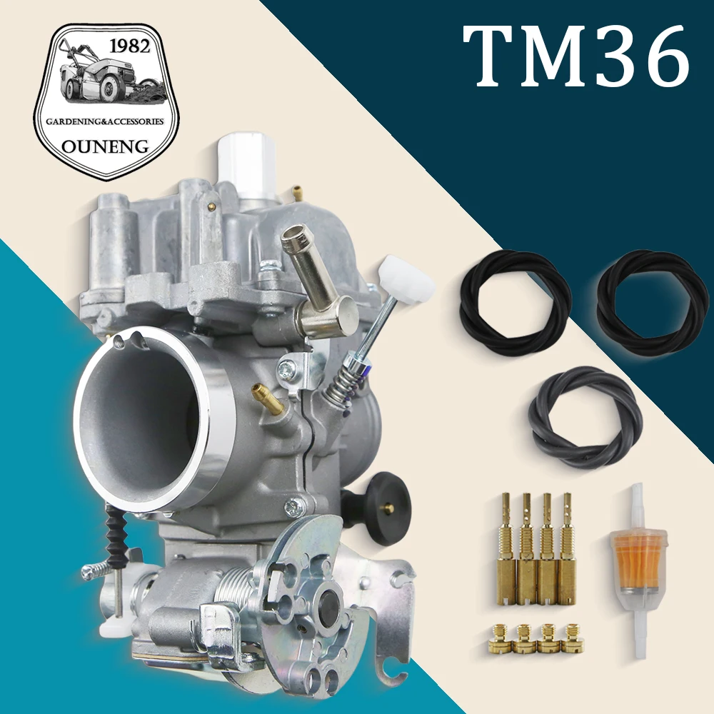 

TM36-68 Genuine Motorcycle Carburetor For Mikuni TM 36 mm Flat Slide Carb For Yamaha SR XT TT 400 SR500 TT500 XT500
