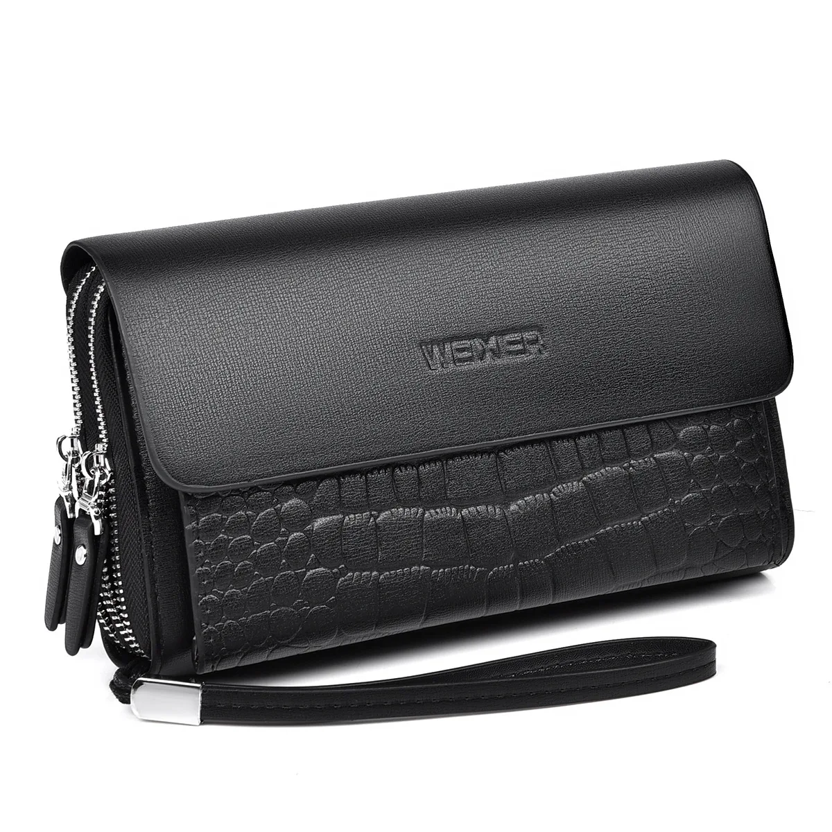 

Stone-patterned PU leather men's handbag for business use, large capacity, anti-theft with password lock wallet Мужская сумка 가방