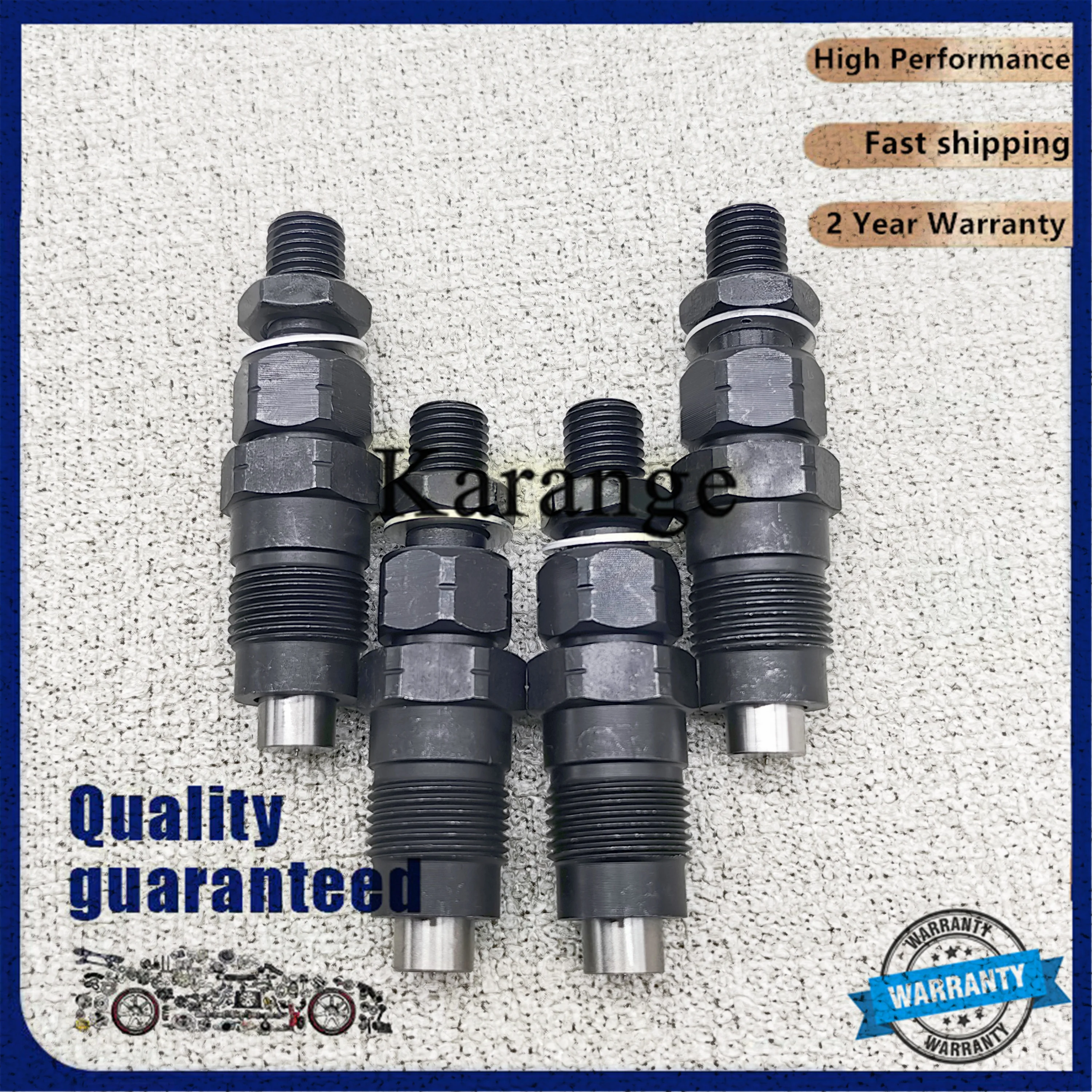 New WL02-13-H03 4pcs WL WLT Diesel Injector Nozzle Set and Holder Assembly for Mazda MPV/B2500 for Ford Ranger 2.5D 2.5TD 1998-