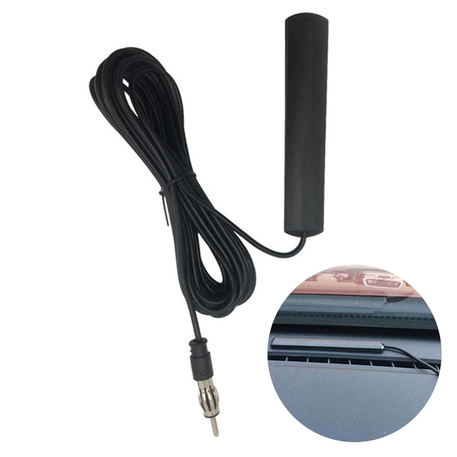 Universal Car FM Radio Antenna Durable Material Cable Automotive Accessories Suitable for Street Rods Campers