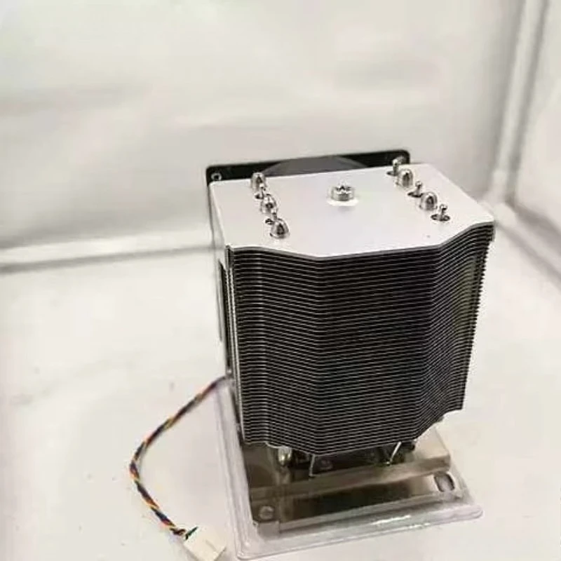 3647 Aluminum Plate High Performance CPU Cooler, Composite Heat Pipe Thermostatic Fan Integrated Radiator